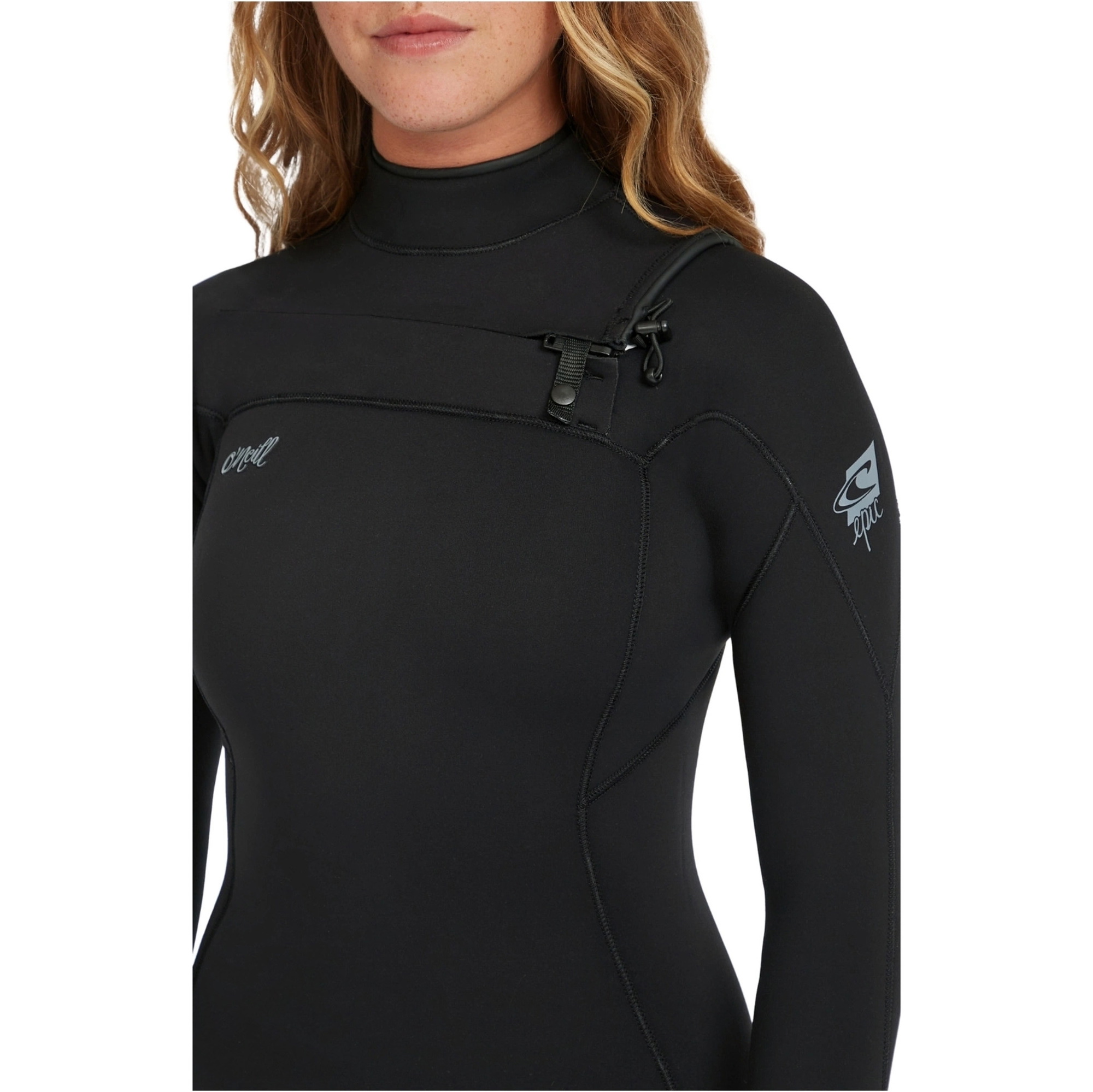 2026 O'Neill Da Donna Epic 5/4mm Chest Zip Muta 5652 - Black